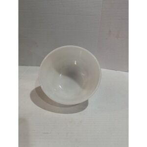 Vintage Fire-King Milk‎ Glass Mixing Bowl | USA Made | Classic Heavy Glass